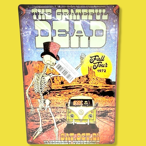 The Greatful Dead Tin Sign - Picture 5 of 8